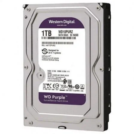 Western Digital WD Purple WD10PURZ 1TB Disco Duro 3.5" SATA III 64MB para Vigilancia Western Digital WD Purple WD10PURZ 1TB Disco Duro 3.5" SATA III 64MB para Vigilancia